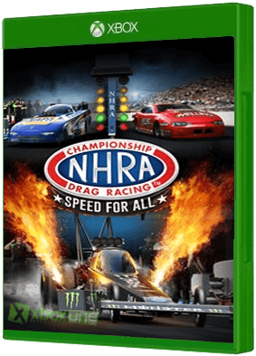 NHRA Championship Drag Racing boxart for Xbox One