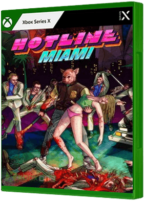 Hotline Miami Xbox Series boxart