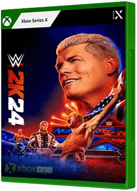 WWE 2K24 boxart for Xbox Series