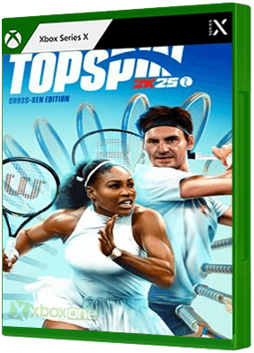 TOPSPIN 2K25 boxart for Xbox Series