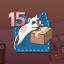 Pogo cat