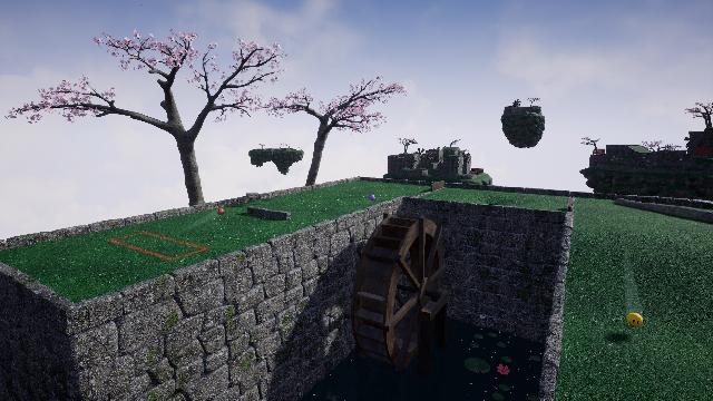 Golfing in Aether screenshot 74874