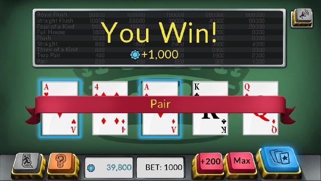 Four Kings: Video Poker screenshot 35999