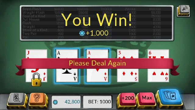 Four Kings: Video Poker screenshot 35998