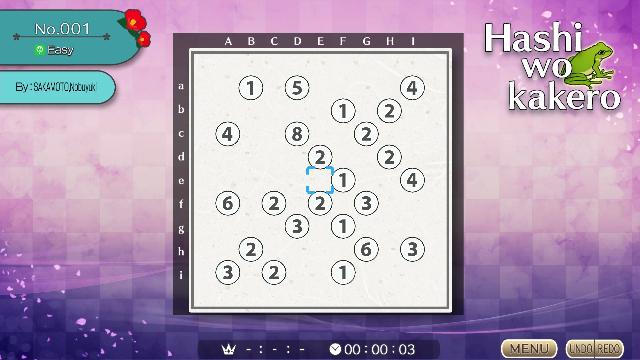Puzzle by Nikoli W Hashiwokakero screenshot 52402