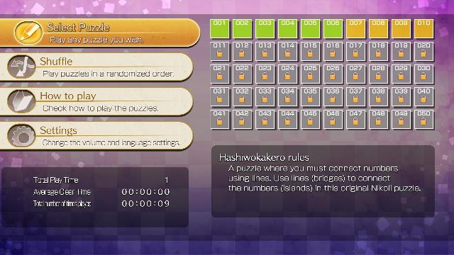 Puzzle by Nikoli W Hashiwokakero screenshot 52405