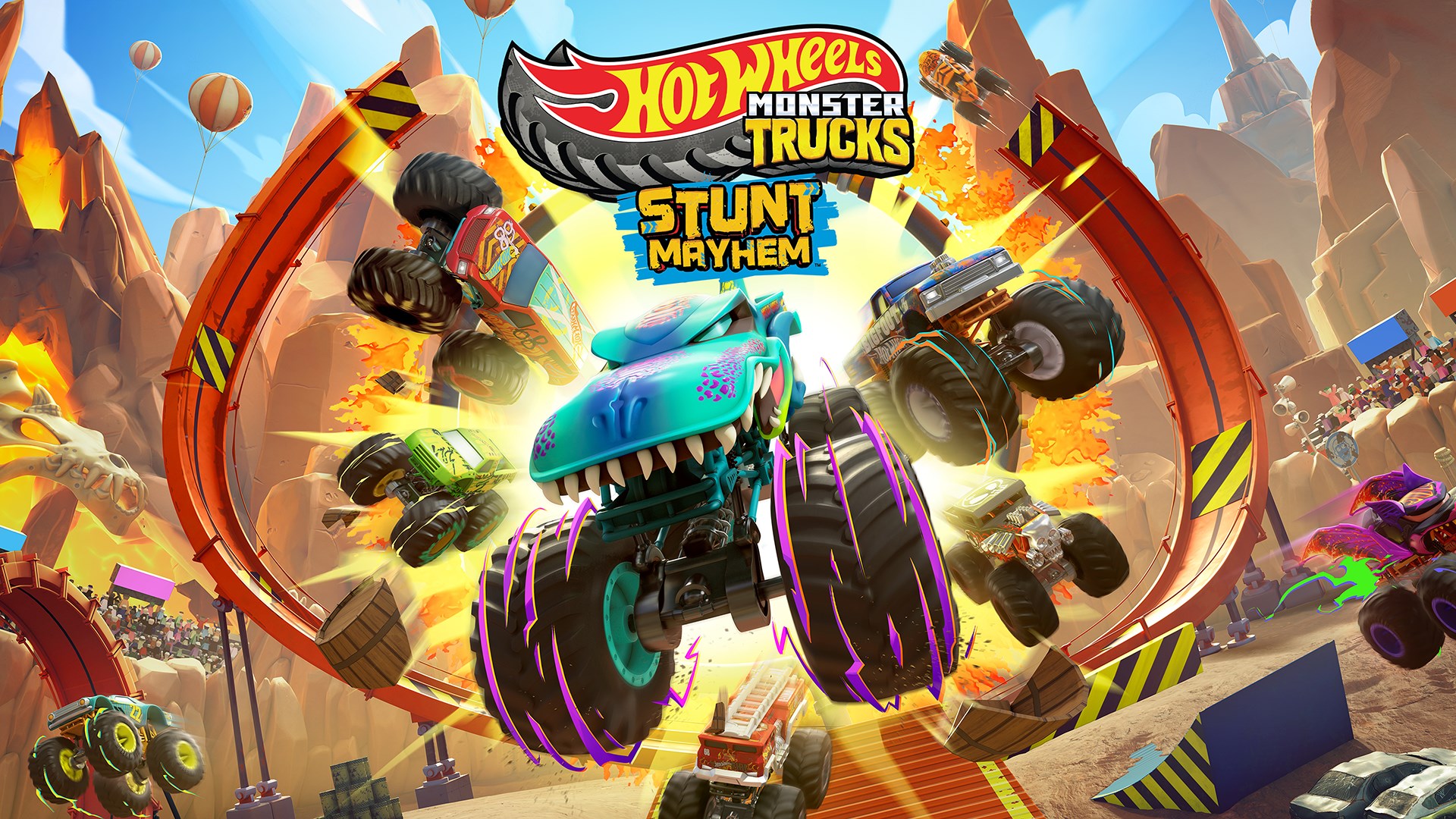 Hot Wheels Monster Trucks: Stunt Mayhem screenshot 74212