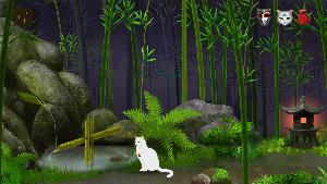 Cat and Ghostly Road Screenshot