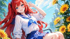 Beautiful Sakura: Surfing Club Screenshot