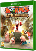 Worms Battlegrounds - Alien Invasion Xbox One Cover Art