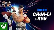 Fortnite - Street Fighter Chun-Li And RYU Trailer
