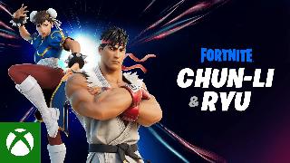 Fortnite - Street Fighter Chun-Li And RYU Trailer