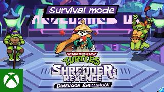 TMNT Shredder's Revenge - Dimension Shellshock Survival Mode Reveal