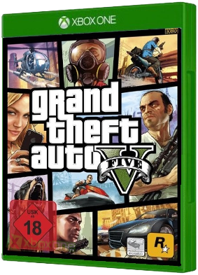Grand Theft Auto V: The Doomsday Heist Xbox One boxart