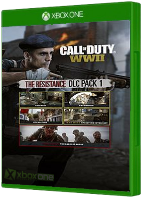 Call of Duty: WWII - The Resistance boxart for Xbox One
