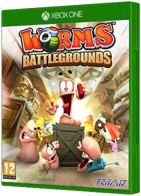 Worms Battlegrounds - Alien Invasion boxart for Xbox One