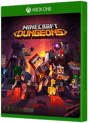 Minecraft Dungeons boxart for Xbox One