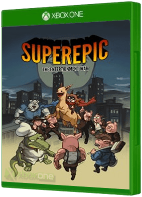 SuperEpic: The Entertainment War boxart for Xbox One