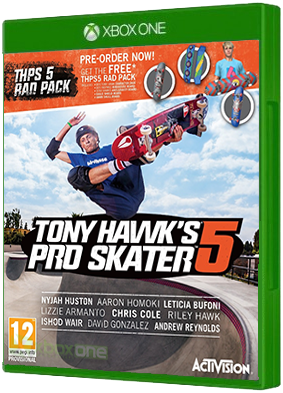 Tony Hawk's Pro Skater 5 boxart for Xbox One