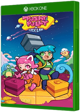 Pushy and Pully in Blockland boxart for Xbox One