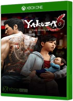 Yakuza 6 The Song of Life boxart for Xbox One