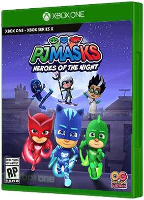 PJ Masks Heroes of the Night boxart for Xbox One