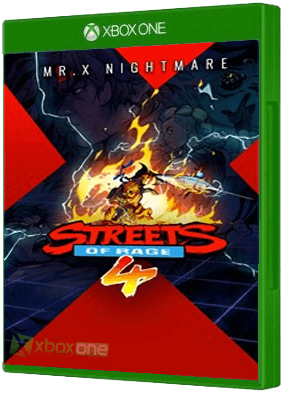 Streets of Rage 4 - MR. X NIGHTMARE boxart for Xbox One