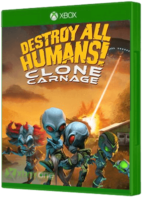Destroy All Humans! - Clone Carnage Xbox One boxart