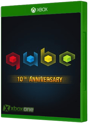 Q.U.B.E. 10th Anniversary boxart for Xbox Series