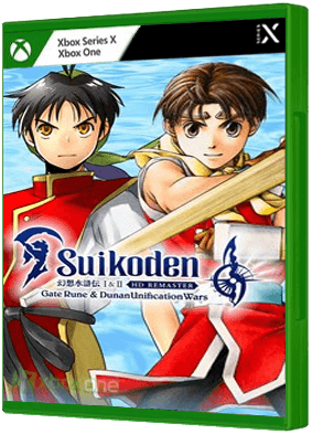 Suikoden I&II HD Remaster Gate Rune and Dunan Unification Wars boxart for Xbox One
