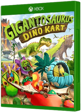 Gigantosaurus Dino Kart Xbox One boxart