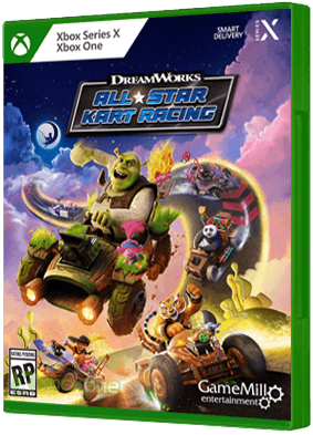 DreamWorks All-Star Kart Racing Xbox One boxart