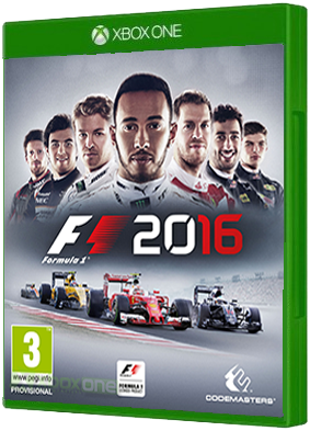 F1 2016 Xbox One boxart