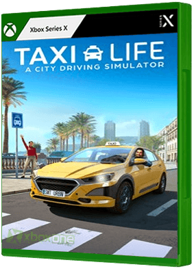 Taxi Life: A City Driving Simulator boxart for Xbox Series