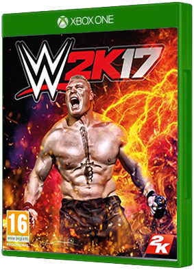 WWE 2K17 boxart for Xbox One
