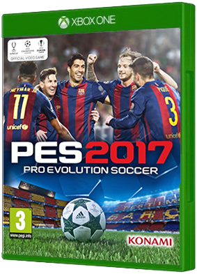 PES 2017 boxart for Xbox One