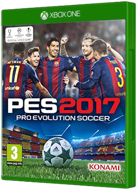 PES 2017 Xbox One boxart