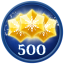 Obtain 500 Stars