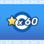 Get 60 stars achievement