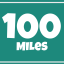 100 Miles achievement