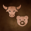 Bull and bear achievement