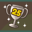 Winning, as always achievement