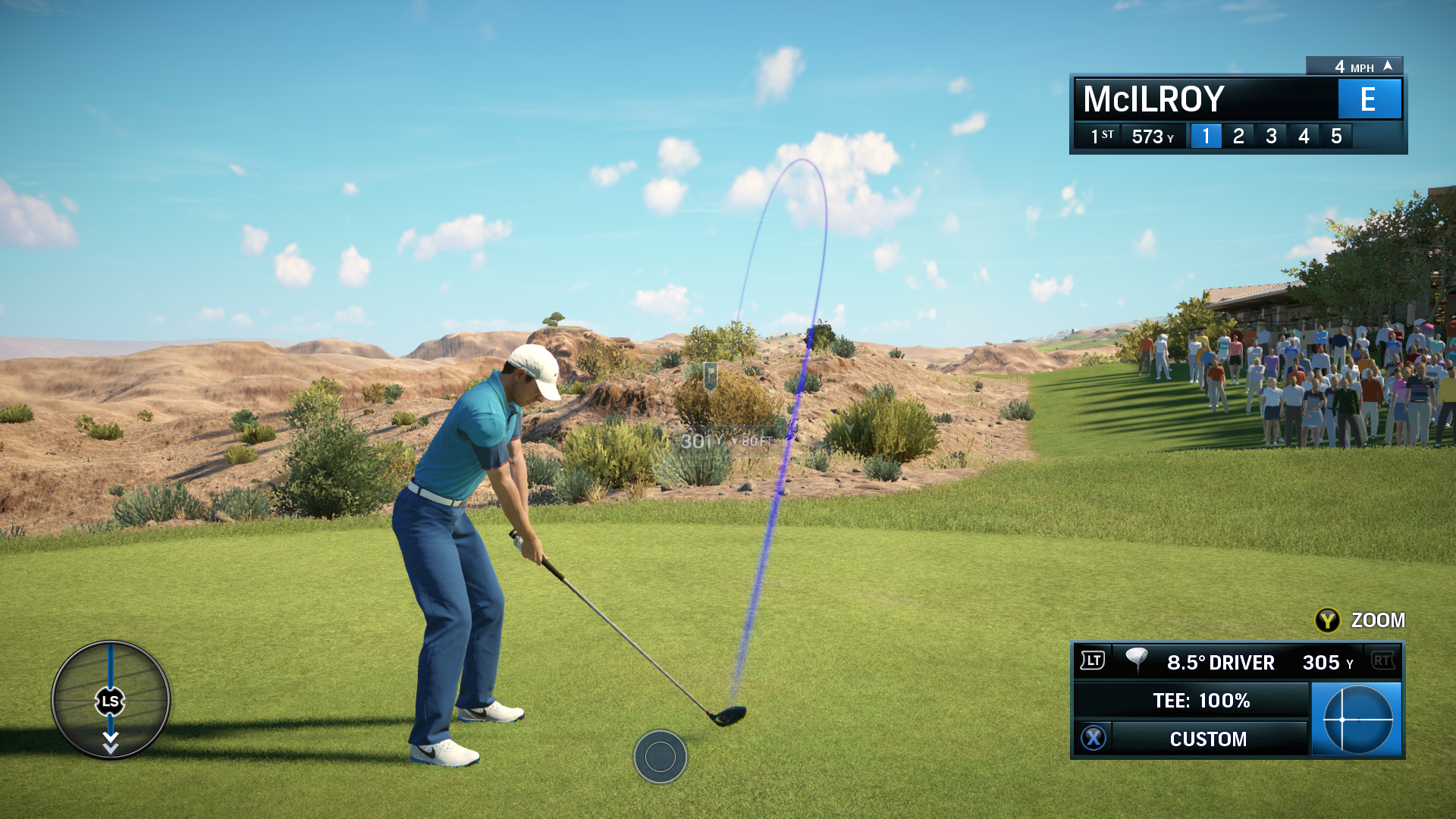 pga tour grid game