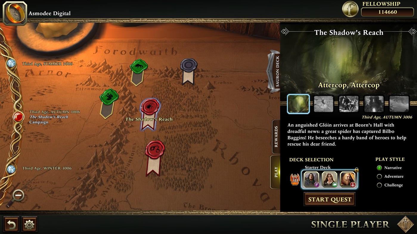 The Lord of the Rings: Adventure Card Game screenshot 23381