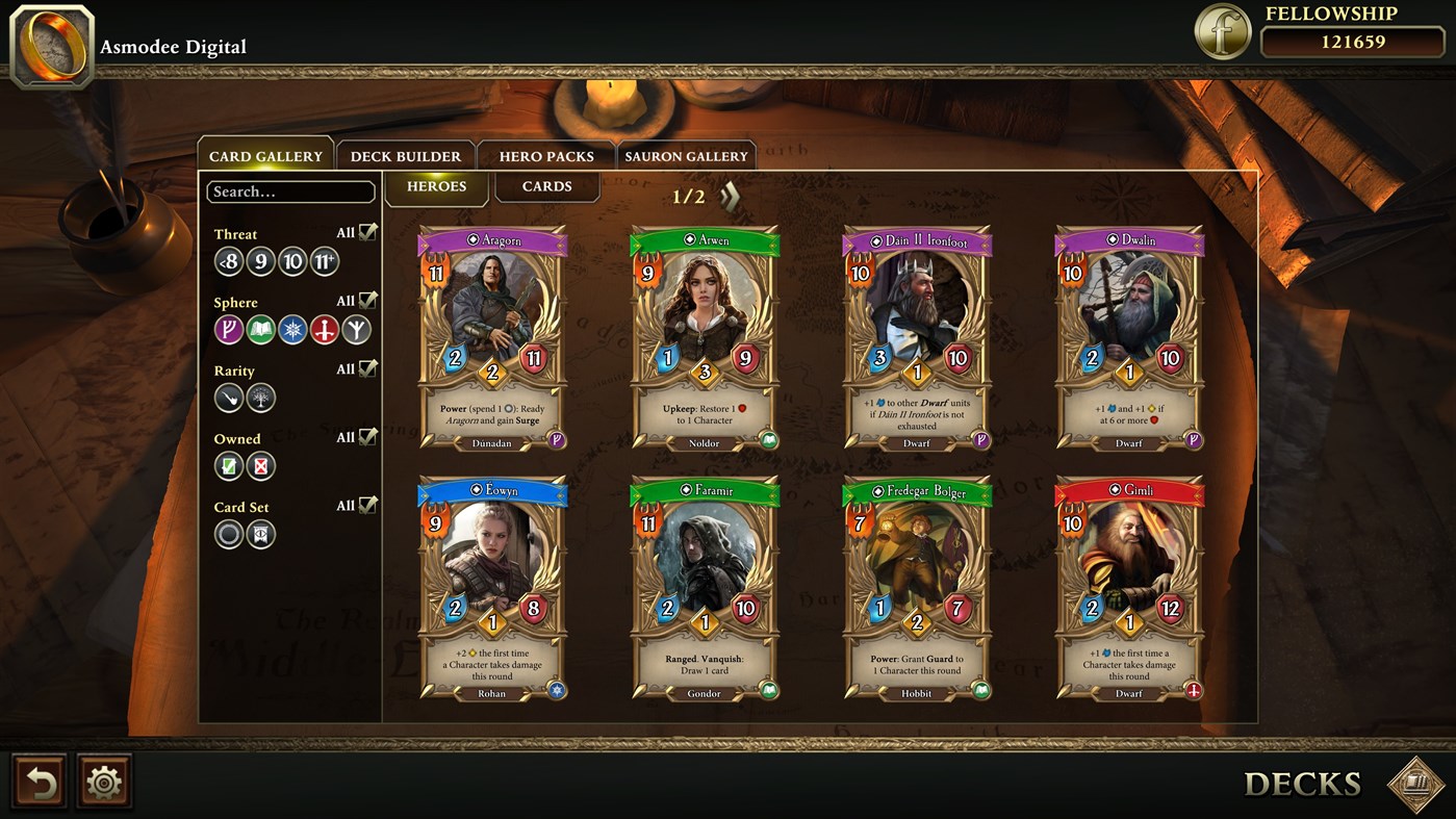 The Lord of the Rings: Adventure Card Game screenshot 23377