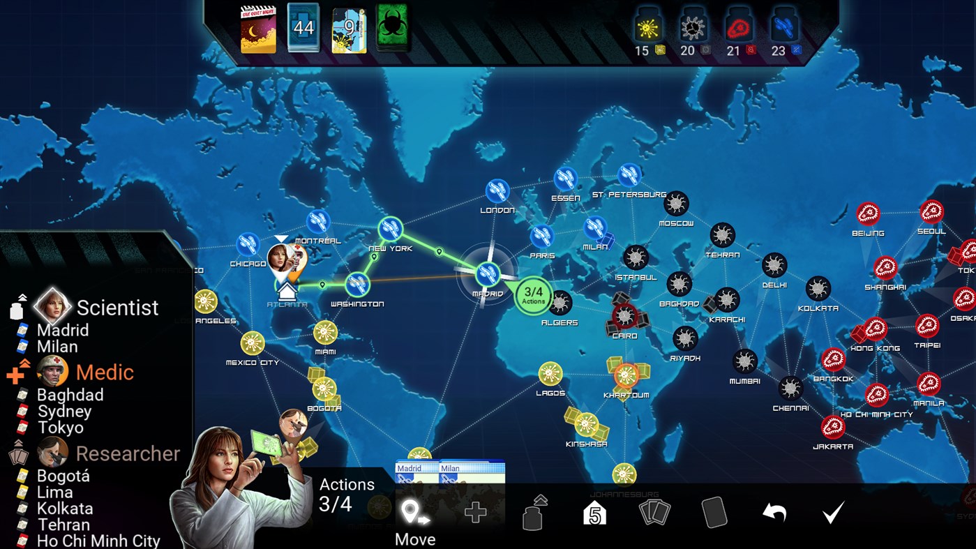 Pandemic: The Board Game screenshot 24805