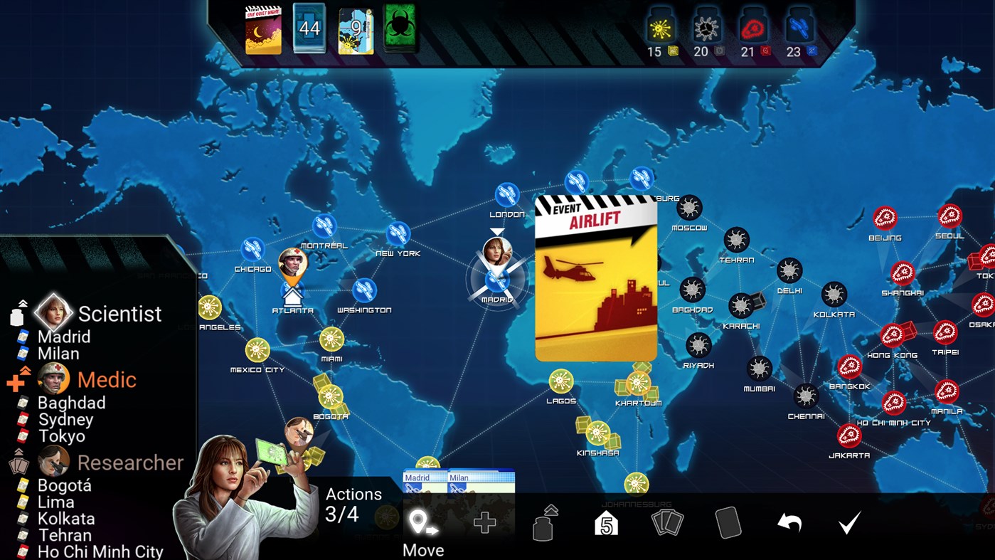 Pandemic: The Board Game screenshot 24803