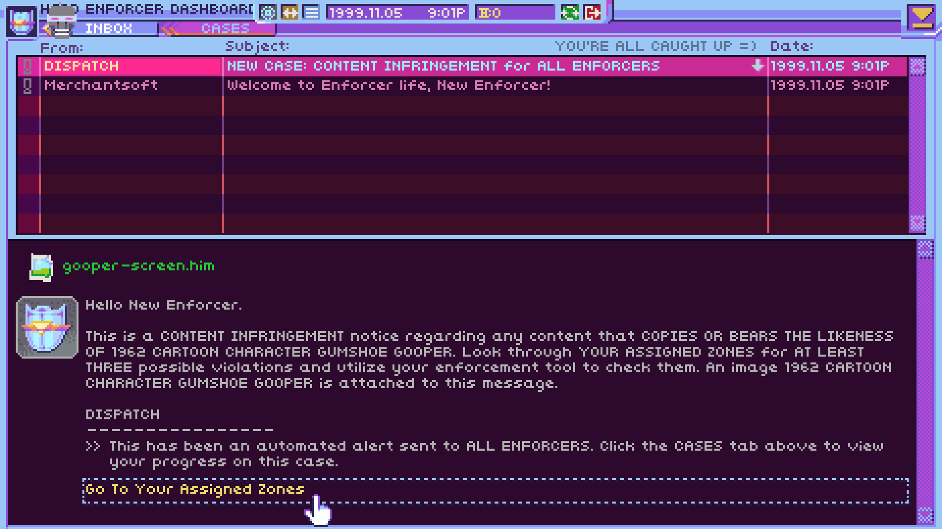 Hypnospace Outlaw screenshot 21748