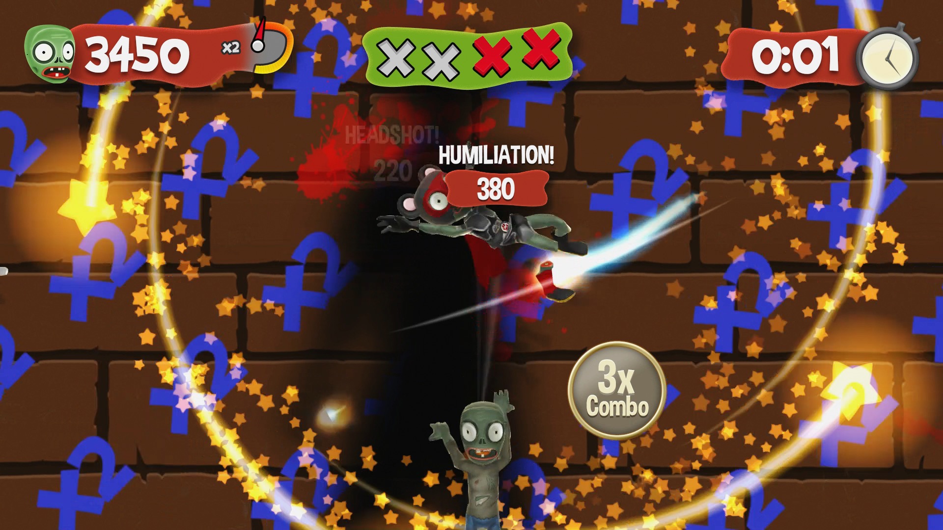 Slice Zombies for Kinect screenshot 3168