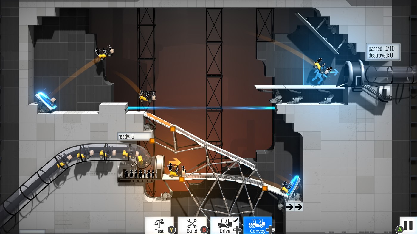 Bridge Constructor Portal screenshot 24810